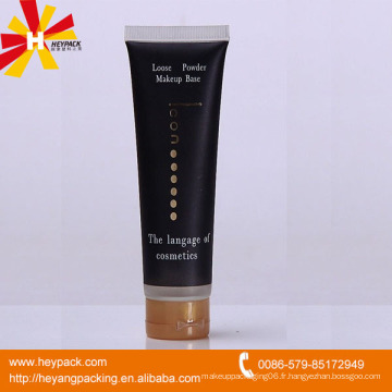 Tube de soins de la peau noire